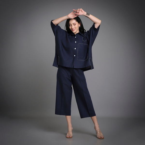 AZURE | Women Co-ord Set | Hand Embroidery