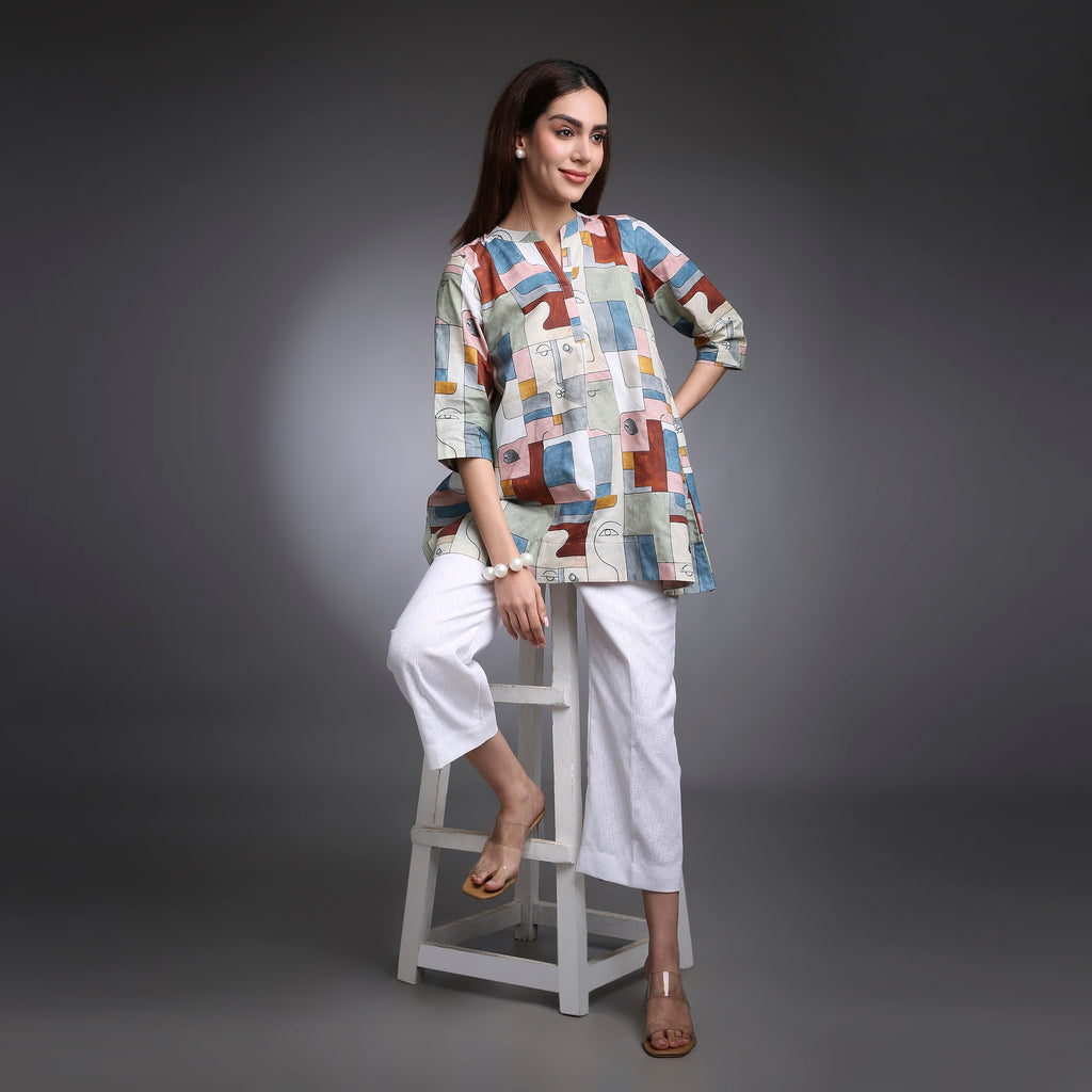 MOSAIC |Single Piece Top