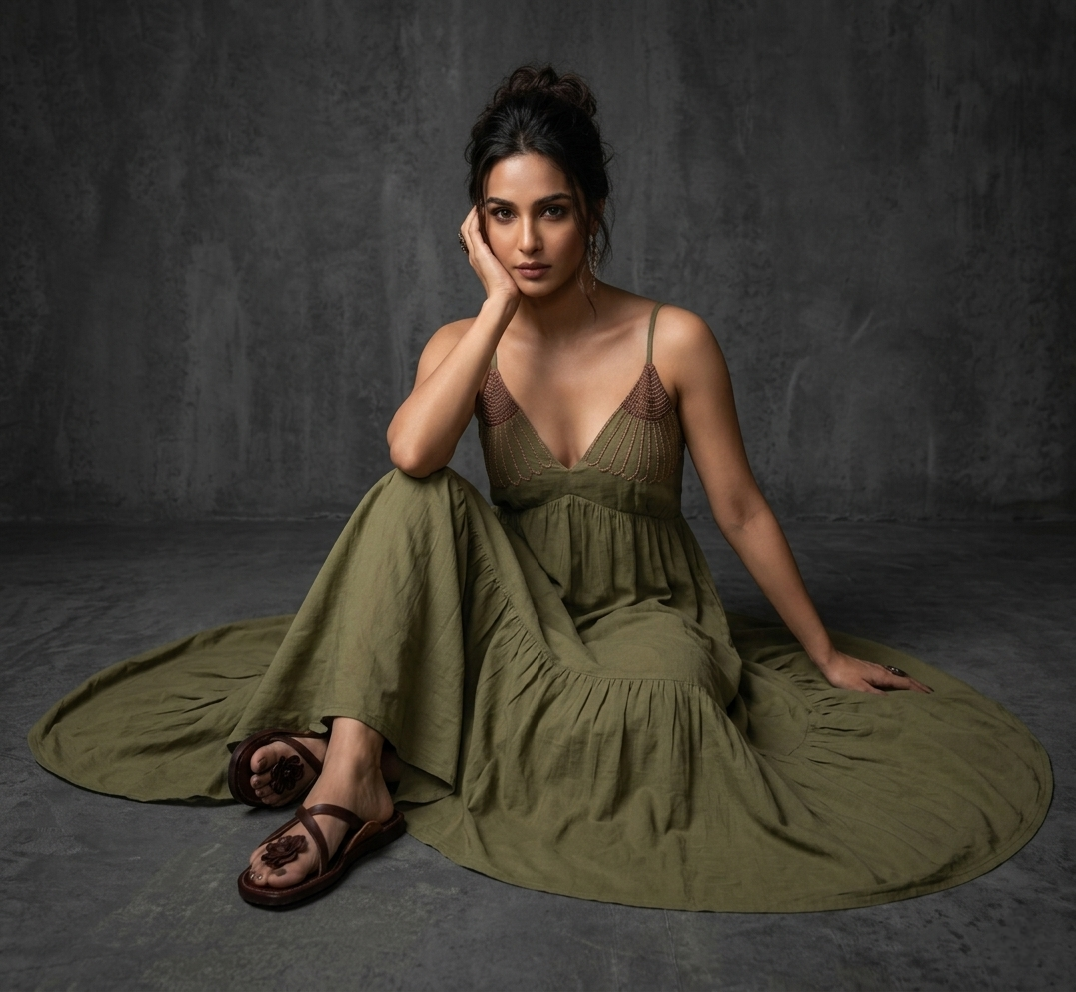 MIRAYA |Single Piece Dress |Hand Thread Work