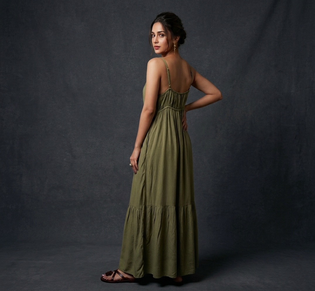 MIRAYA |Single Piece Dress |Hand Thread Work